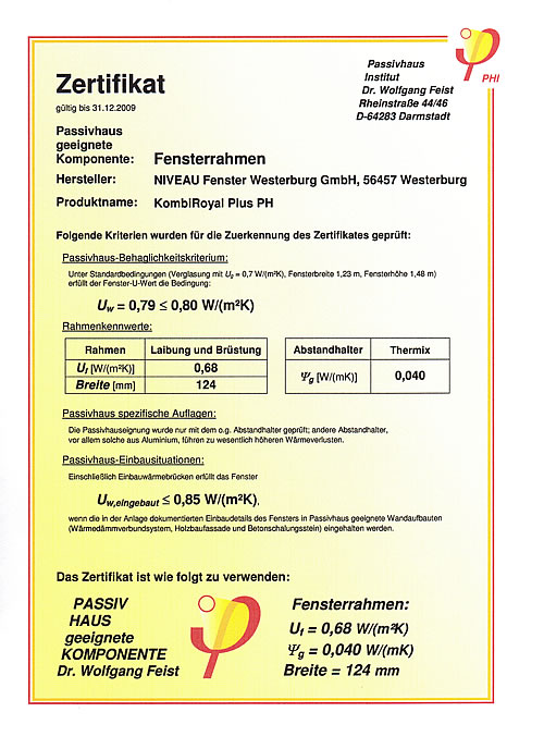 Passiefhuiscertificaat